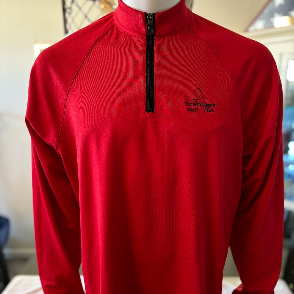 Awesome mens large Adidas quarter zip golf jacket from Grayhawk in Scottsdale